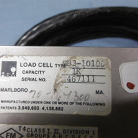 HBM Load Cell Scale SB3-10100 1K Capacity Shear Beam Type 10' Cable