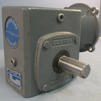 Boston Gear F72415B5G Gear Speed Reducer 15:1 Ratio 2.34HP 11/8" Shaft Dia