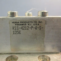 VERSA Products KIS4212P125G300 (Valve, 4Way, Alum)