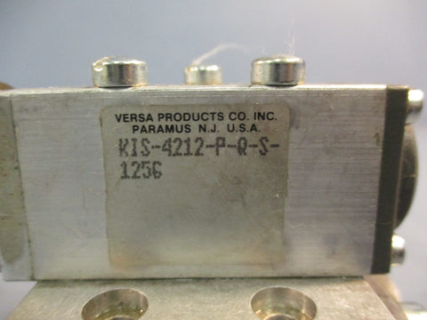 VERSA Products KIS4212P125G300 (Valve, 4Way, Alum)