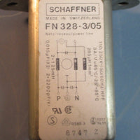 Lot of 4 Schaffner Various FN328xx Power Entry Module PEM Plug EMI Filter NWOB