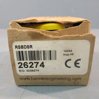 Banner Engineering RSBDSR Photoelectric Sensor Maxi-Beam 26274