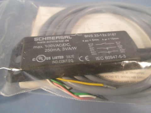 SCHMERSAL Magnetic Actuator NonContact Safety Switch BNS3312Z2187