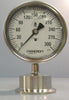 Ashcroft 35-1032-SL-20L-300# Sanitary Gauge 0 to 300 PSI 3-1/2" Tube