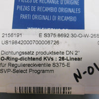 *NIB* Pentair Suedmo Seal Kit Regulating Valve Select: 2156191, 2"