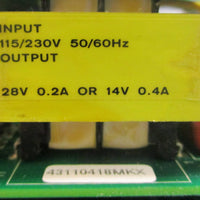 Bodine Electric Company DC Motor Control Model 850 115VAC 50/60Hz