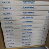 Box of 12 Air Handler 20" X 25" X 2" HC Pleated Merv 8 Filter 6B930
