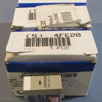 (Lot of 11) Omron 4FE20 General Purpose Relay, Socket Mounted 5A, 250VAC, 30VDC