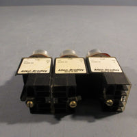 AllenBradley Yellow Push Button 300VAC, 720VA Break 110300V Series B 800MXD1