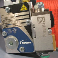 NORDSON Surebead 02 S012 T Hot Melt Gun 240V Serial# SA15C98428 Part# 8521435