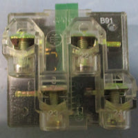 Schneider Electric Telemecanique ZB2RB91 Contact Block 032779 ZB2RB91 600V Max