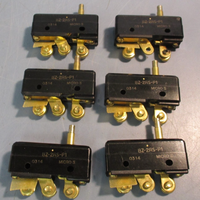 Lot of (6) Honeywell BZ2RSP1 Snap Action 15A 125V Micro Switch