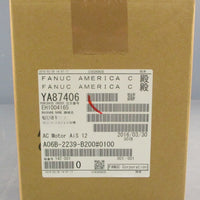 Fanuc A06B-2239-B200#0100 AiS 12 AC Servo Motor Factory Sealed NOS