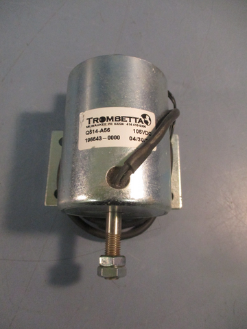 TROMBETTA Q514-A56 196643-0000 105VDC SOLENOID PROP KICK