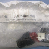 (Lot of 3) Eaton Cutler Hammer E22WBF2 2Pos. Selector Switch Lever Red