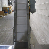 Shibuya Hoppmann EP08 Elevating Prefeeder EP08/08 SS 8 cu ft Hopper AC Motor