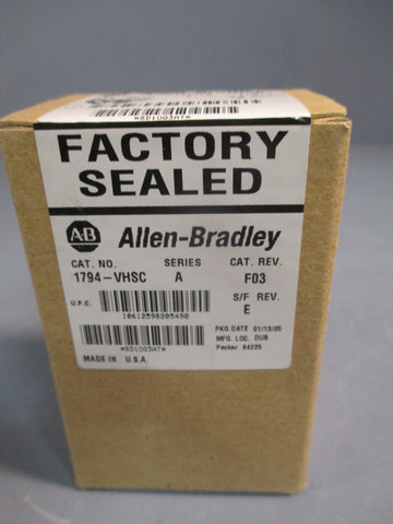 ALLEN-BRADLEY FLEX I/O VERY HIGH SPEED COUNTER MODULE SERIES A 1794-VHSC SEALED