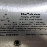 Parts Alien Technology ALR9640 Sealed RFID Reader and Antenna EPC Class 1