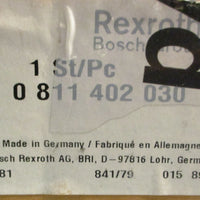 Rexroth Bosch 0 811 402 030 Proportional Control Valve 420mA 0811402030