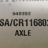 Crown Equipment 116802 Forklift Axle CR116802