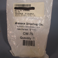 AURORA BEARING CO. ROD END BEARING CW-7S