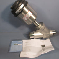 Burkert Type 2100 Angled Pneumatic Actuated Valve 5.010bar Kv 55 W3YMN 00188226