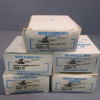 Lot of (5) Brewer Machine Idler Sprocket, 11 Teeth 60B11F