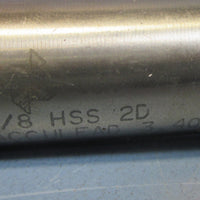 Brubaker 5/8" HSS 2D Acculead 3.401 4 Flute Pro CNC Resharpened End Mill