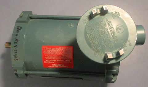 Reliance Electric P56X4007RSZ Dutymaster AC Motor 1/2HP 1725RPM 3PH 5/8" Shaft
