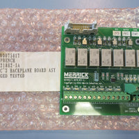 Merrick MC^3 Backplane Board Assembly Model: M218821 BKPN Rev 0