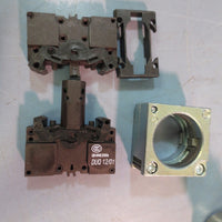 New Lot of 2 SIEMENS 3SB36450AA41 Push Button Green