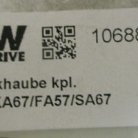 Sew Eurodrive 10688498 Plastic Cover for KA57 KA67 FA57 SA67 Gearboxes 5-3/4" OD