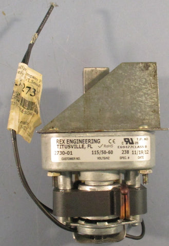 Rex Engineering 2730-01 Gear Motor 115V 50/60Hz Class B 5" Length