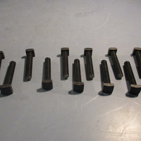 Square Head Screws 3x4" head, 3 1/4" Long   1/2" Dia Lot of 12 NOS