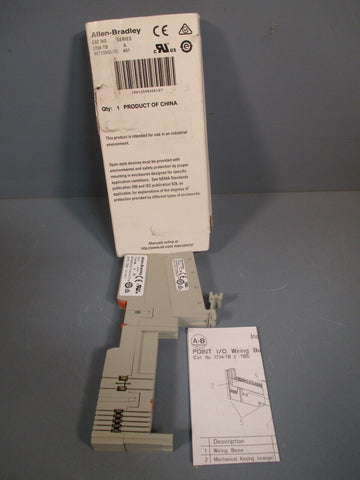AllenBradley 1734TB/1734MB Point I/O Module Base w/ 1734RTB IEC Terminal
