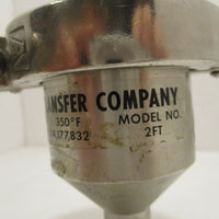 Lee Industry Sanitary Valve 300# W.P. 2 ft Used