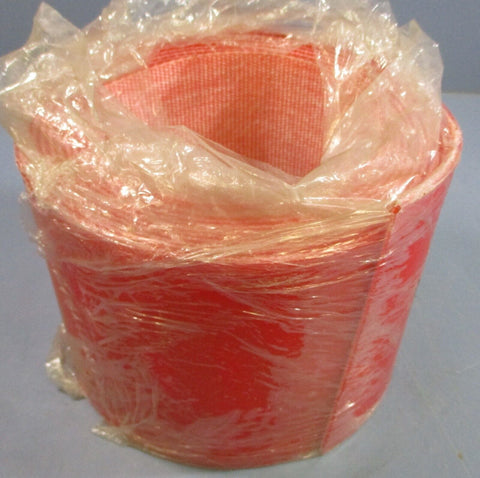 Red Novitane P-71 90 Conveyor Belt 18' Length 6-1/2" Width 0.14" Thick NWOB