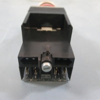 Allen Bradley 800MRFXQL24RA Ser. D Red LED Illuminated PushPull Unit  New