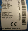 Parvalux SD12-0041/CONT DC Shunt Motor W-5421805-03155 100/120V 125W 3000RPM