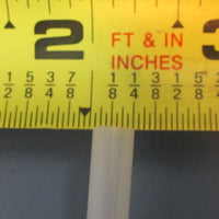 Lot 65, 4 Ft Strips 3/16" ID Clear Heat Shrink Tubing 3/32" Shrunken ID