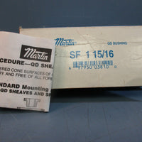 Martin SF 115/16 Quick Disconnect SF Bushing LOT of 2