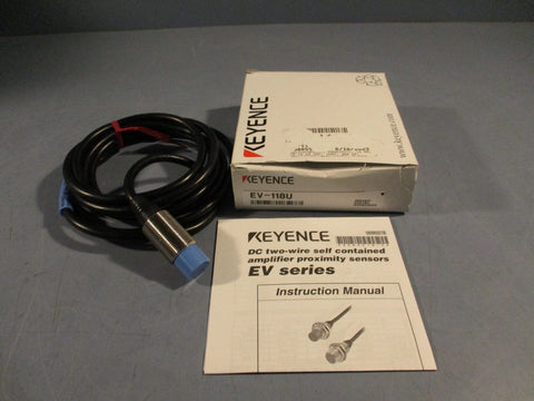 KEYENCE Proximity Switch/Sensor 1224VDC EV118U