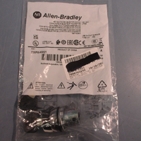 Allen Bradley 800FMKM21 Key Selector Switch 2 Position, Metal, Maintained Ser A