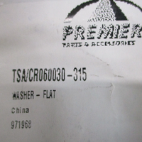 (Lot of 10) Crown Equipment 060030315 Flat Washer 35mm Bore 95mm OD 4mm Width