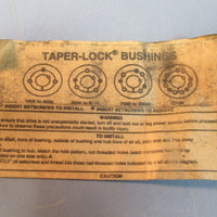 Gates 3525 x 111/16 TaperLock Bushing 78585111, 21/2" Width Through Bore NIB