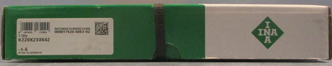 INA K220X230X42 Needle Bearing Cage Assembly 220mm Bore 230mm OD 42mm W