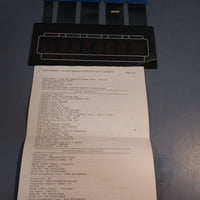 Mettler Toledo Metramatic Keypad Display Plus Information Pages 6C02D0008