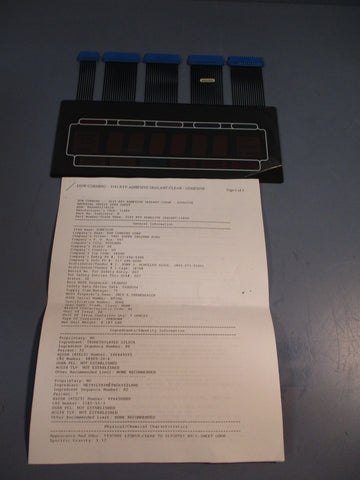 Mettler Toledo Metramatic Keypad Display Plus Information Pages 6C02D0008
