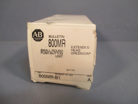 Allen Bradley Green Push Button Series A 800MRB1