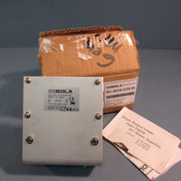 SOLA 81-05-230-02 120VAC 0.43A 47-63Hz DC POWER SUPPLY